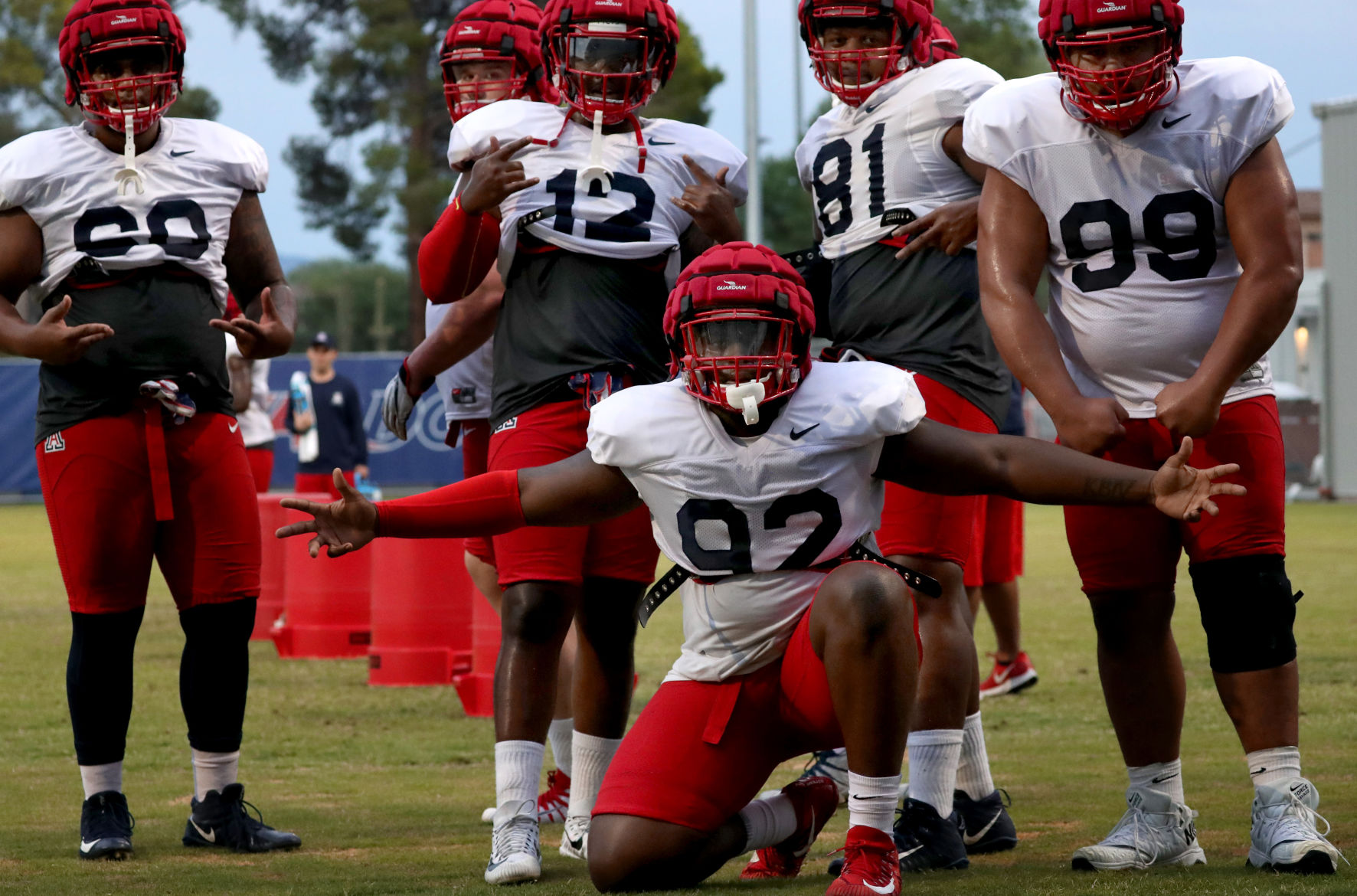 University of Arizona Football day seven